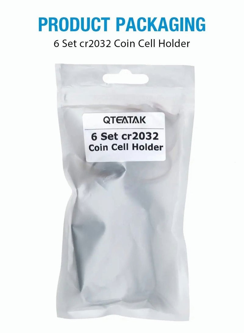 Y&D 2 x 3V CR2032 Button Coin Cell Battery Holder with Leads On Off Switch 6 Pcs - Image 5