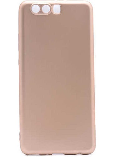 Huawei P10 Plus Case Silicone Soft Textured Premium- Gold