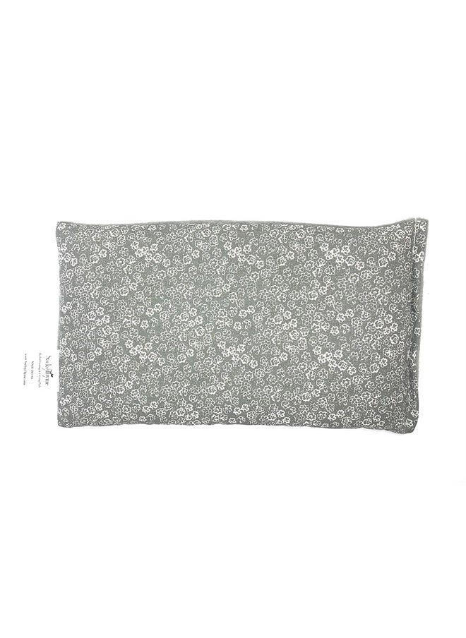 Sacksy Thyme - SacksyThyme Microwave Heating Pad for Cramps, Back, Neck, Shoulders, Leg Pain - Reusable Heat Pack, Hot Moist Microwavable Therapy Pack - Unscented Flaxseed Hot Compress Made in USA (Size: 12" x 7") - Image 1