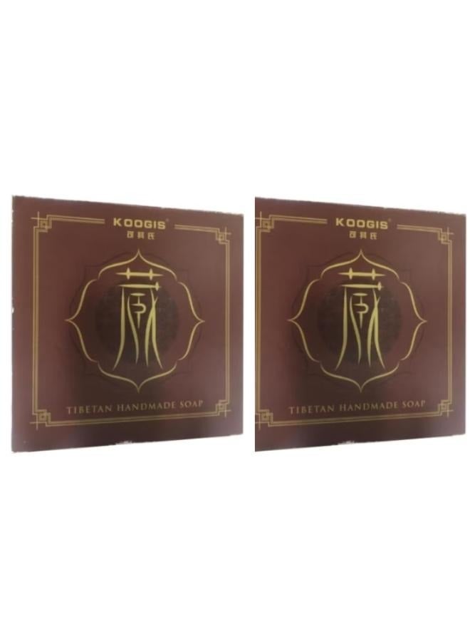 Generic Set of two pieces of Koges Tibetan handmade soap 100g  - Image 1