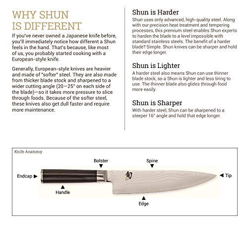 Shun مجموعة شون كلاسيك 5 قطع لبدء مجموعة السكاكين - Image 4
