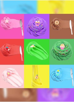 Haidue Butter Slime Kit 10 Pack Pre Made Sludge Toy for Party Favors, Super Soft and Non-Sticky,Gifts for Kids  - Image 2
