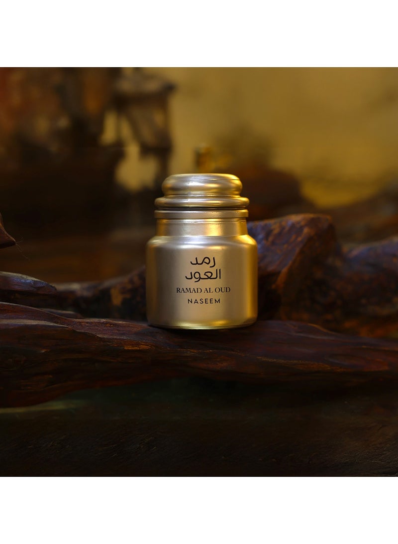 Naseem Bukhoor Ramad Al Oud – Oriental Aromatic Incense with Bergamot, Ylang-Ylang, Leather & Oud – Long-Lasting Unisex Home Fragrance – 40g  - Image 3