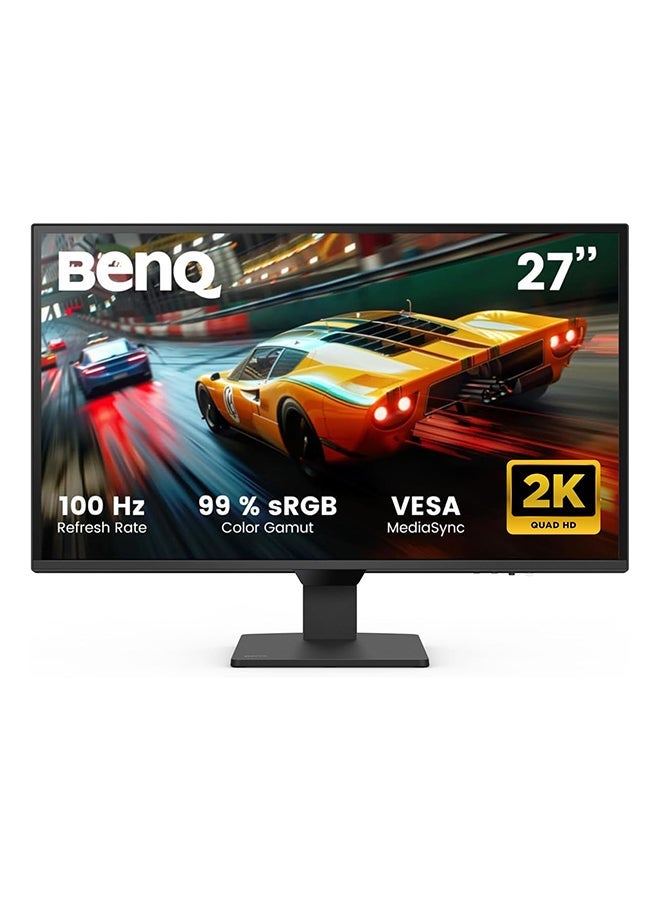 BenQ شاشة بار برو إضاءة LED للشاشة (أسود)/إضاءة عريضة للغاية/مستشعر حركة/سطوع قابل للتعديل ودرجة حرارة اللون/شريط إضاءة للعناية بالعين/بدون وهج للشاشة/توفير المساحة/شاشات منحنية/USB-C أسود و27 بوصة 2K QHD 2560×1440 100Hz IPS للعناية بالعين/شاشة ألعاب، 99% sRGB، نسبة تباين 1500:1، HDMI مزدوج، DisplayPort، مكبر صوت، إطار نحيف، ضوء أزرق منخفض بلس، نسخة المملكة العربية السعودية - ضمان 3 سنوات GW2790Q أسود حزمة - Image 3