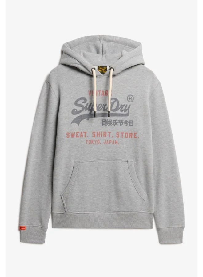 Superdry  Vintage Logo Heritage Relaxed Hoodie for Men | Best Price UAE