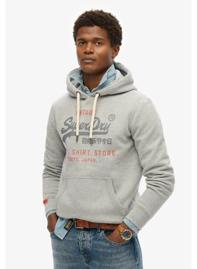 Superdry  Vintage Logo Heritage Relaxed Hoodie for Men | Best Price UAE