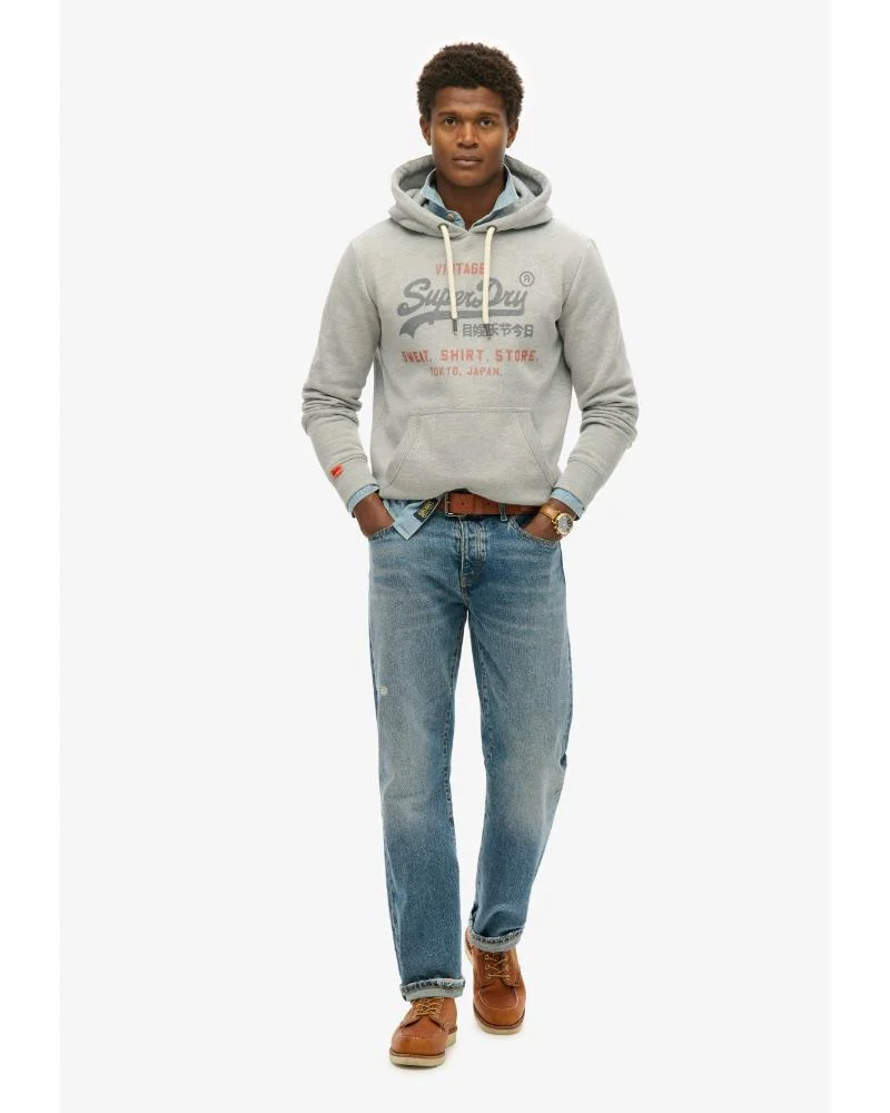 Superdry Vintage Logo Heritage Relaxed Hoodie