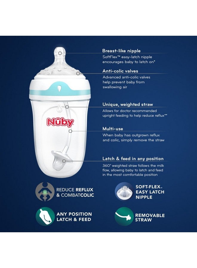 Nuby 3 Piece Comfort 360 Bottle, 5 Ounce - Image 3