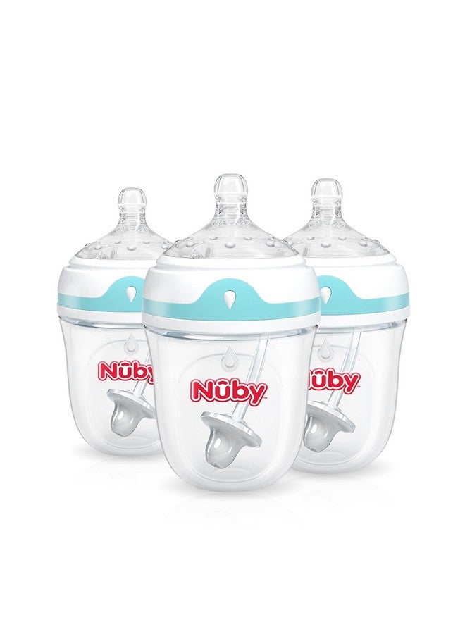 Nuby 3 Piece Comfort 360 Bottle, 5 Ounce - Image 1