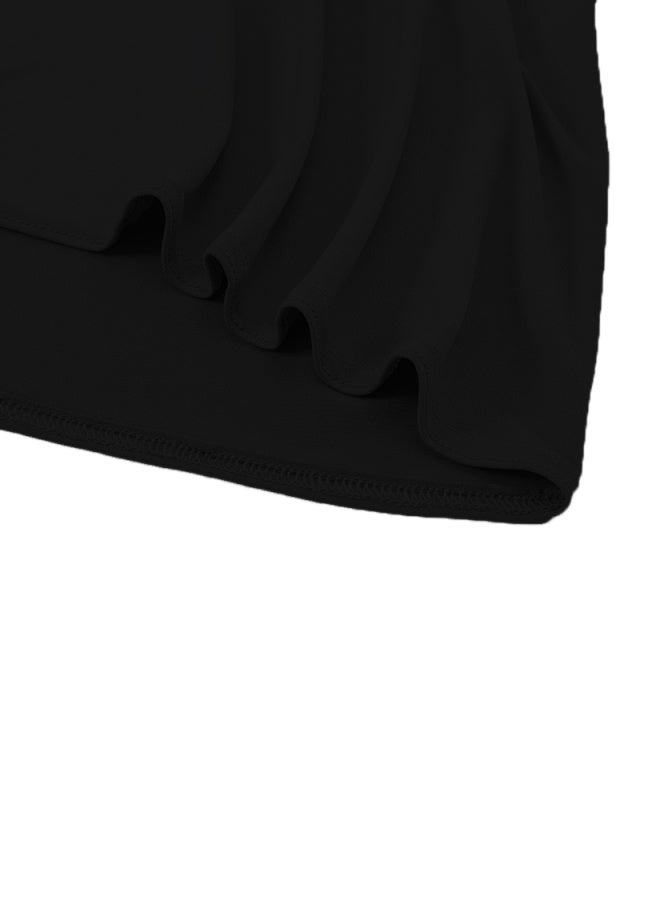 Muslim Hijab for Women Breathable Non-Stretch Perfect for Ramadan & Casual Attire  - Image 4