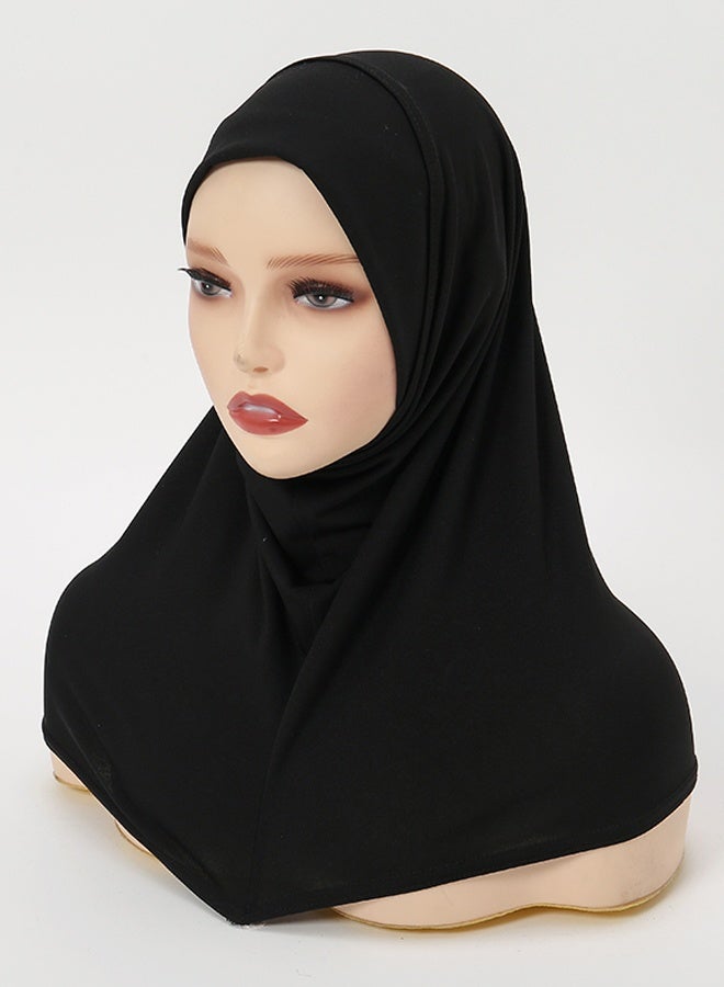 Muslim Hijab for Women Breathable Non-Stretch Perfect for Ramadan & Casual Attire  - Image 3