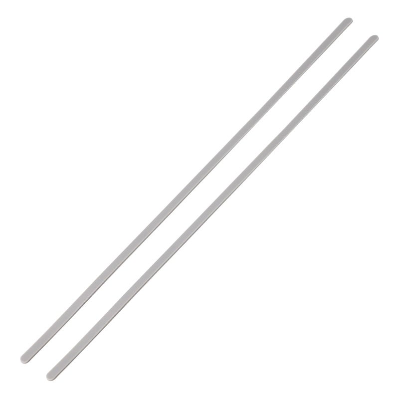 Tinoaly 2pcs Laptop Rubber Feet Strips for Surface Laptop Studio 1 2 or 3 Series 144 Inch AntiSlip Laptop Bumper Strip Laptop Rubber Feet Laptop Bottom Cover Rubber Feet Strips ReplacementGray - Image 2