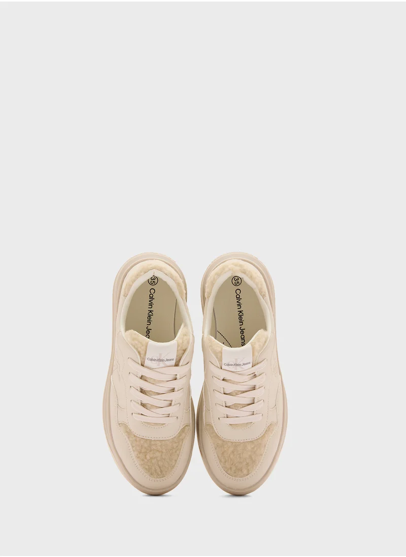Calvin Klein Jeans Youth Low Top Lace Up Sneakers
