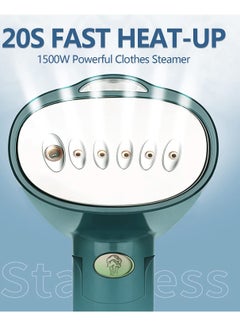 Generic 1500W Mini Handheld Clothes Steamer - Fast Heating Portable Garment Steamer for Home, Office & Travel - Lightweight Design Perfect for Mother's Day Gifts  - Image 5