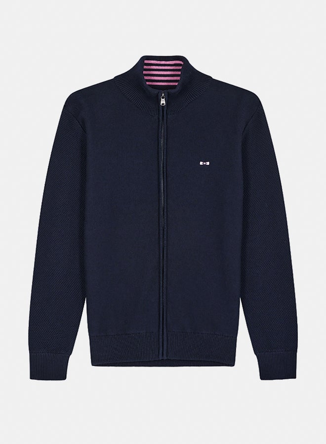 Eden Park cardigan with embroidery on the back - Image 1