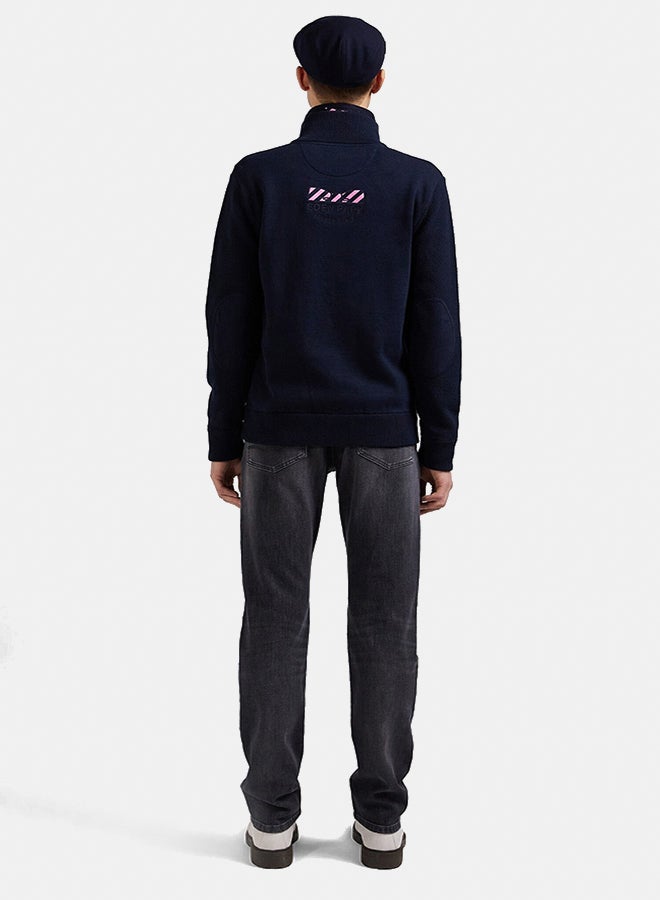 Eden Park cardigan with embroidery on the back - Image 4