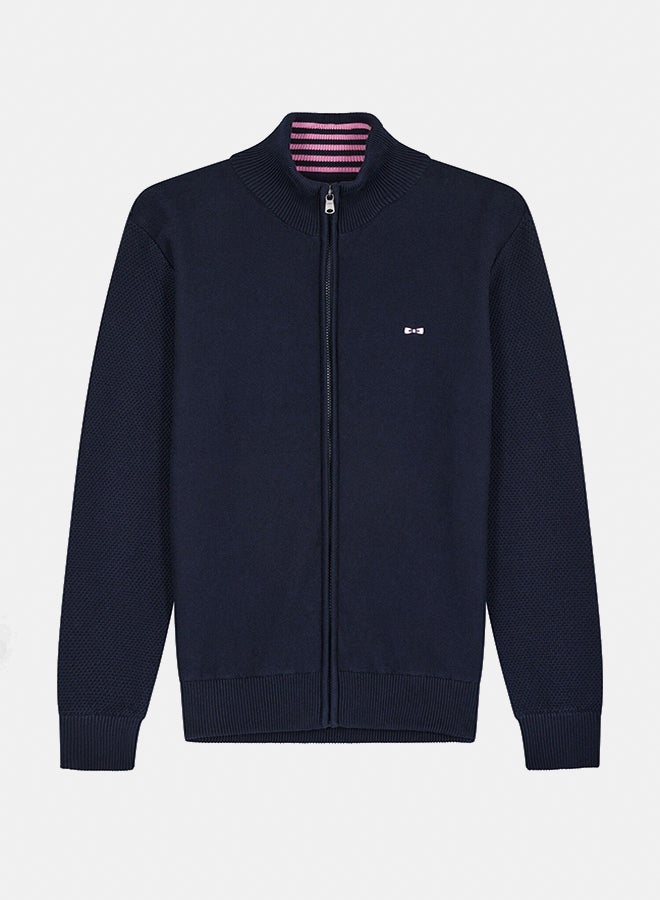 Eden Park cardigan with embroidery on the back - Image 5