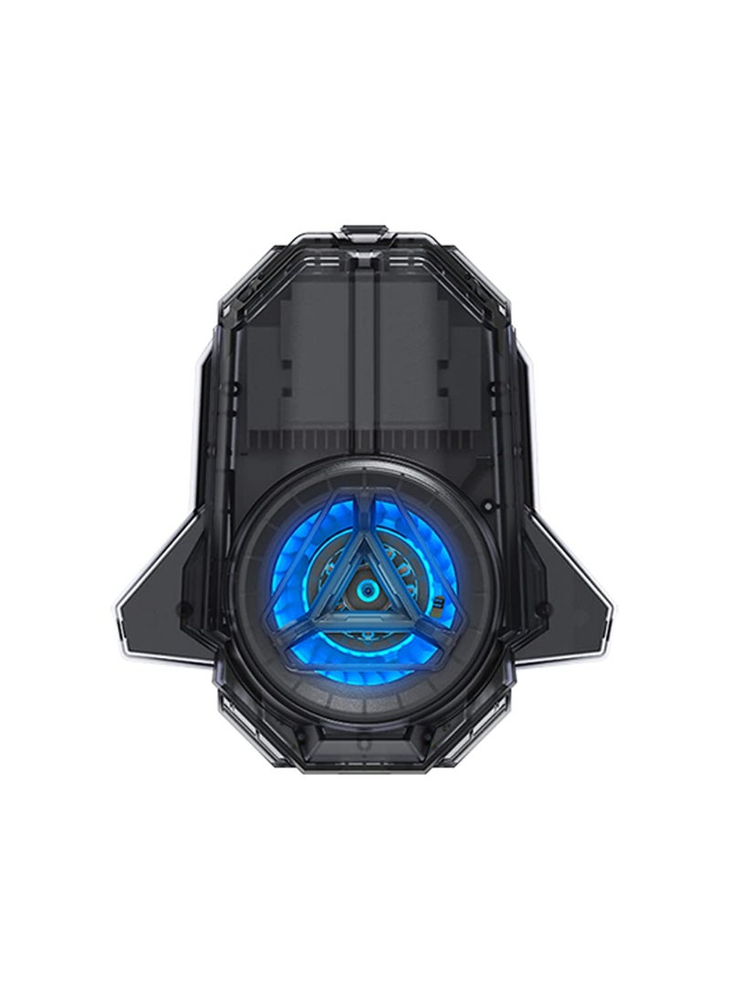 REDMAGIC - REDMAGIC Phone Cooler, Phone Radiator with Dual Fans and Semiconductors, Cell Phone Radiator with RGB Lights and App Control Compatible 7 Gaming Phone(Designed only 7) Black - Image 1