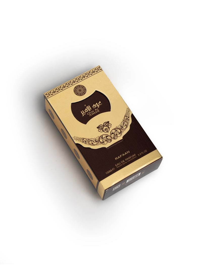 RAFAAN Oud Al Ameer Eau De Parfum 100ml by Rafaan – For Men - Image 5