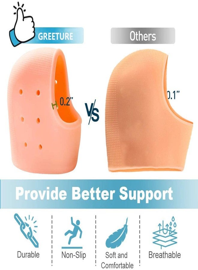 DIGSMORDEN Heel anti crack set for women Shock, gel, Protector Socks Foot Protector Silicon Toe Free Heel Pain Relief Socks For Men And Women - Image 4