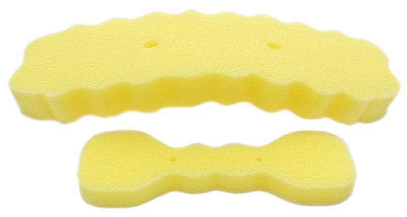 MooMoo Baby MoomooBaby Bottle Brush Replacement Sponges - 6-Pack Sponge Head Bottle Brush Cleaner Refills with 3 Bottle Sponges & 3 Nipple Sponges - Gentle & Non-Scratching Foam Material - Quick & Easy Attachment - Image 4