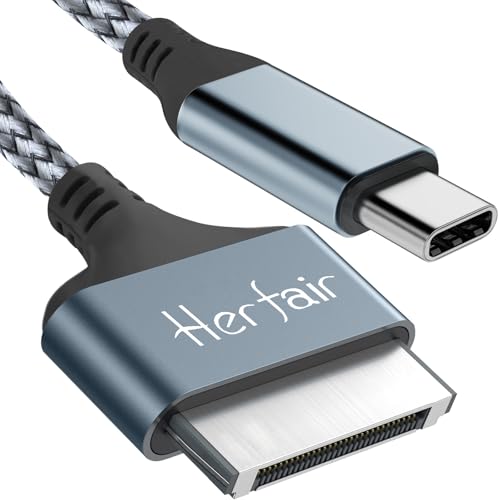 Herfair USB C to 30 Pin Charger Cable Nylon Braided Modern Charging Cord Compatible with iPhone 4/4s/3G/3GS & iPad 1 2 3 & iPod Touch 4 3 2 1 Classic/Nano 2 3 4 5 6 (3FT) - Image 1