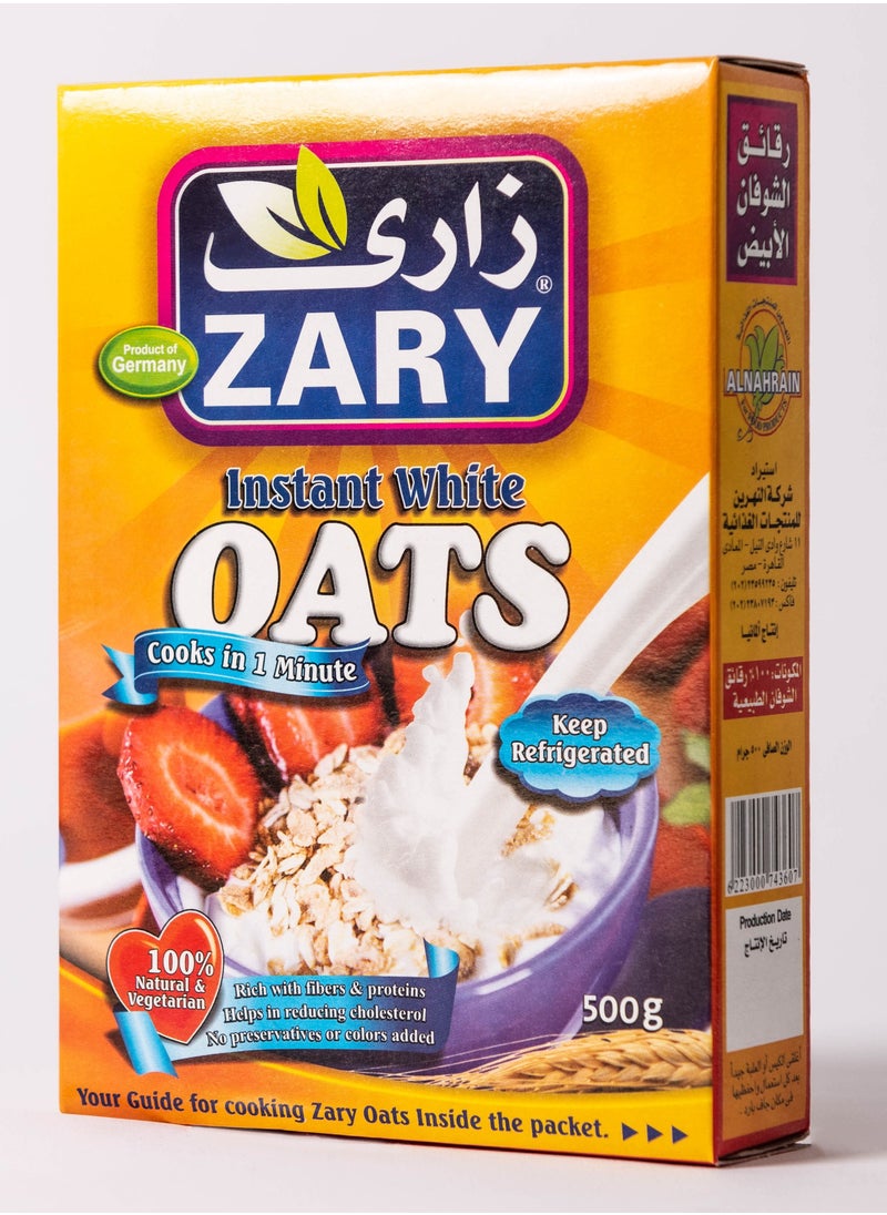 ZARY Instant White Oats 500 gm  - Image 2
