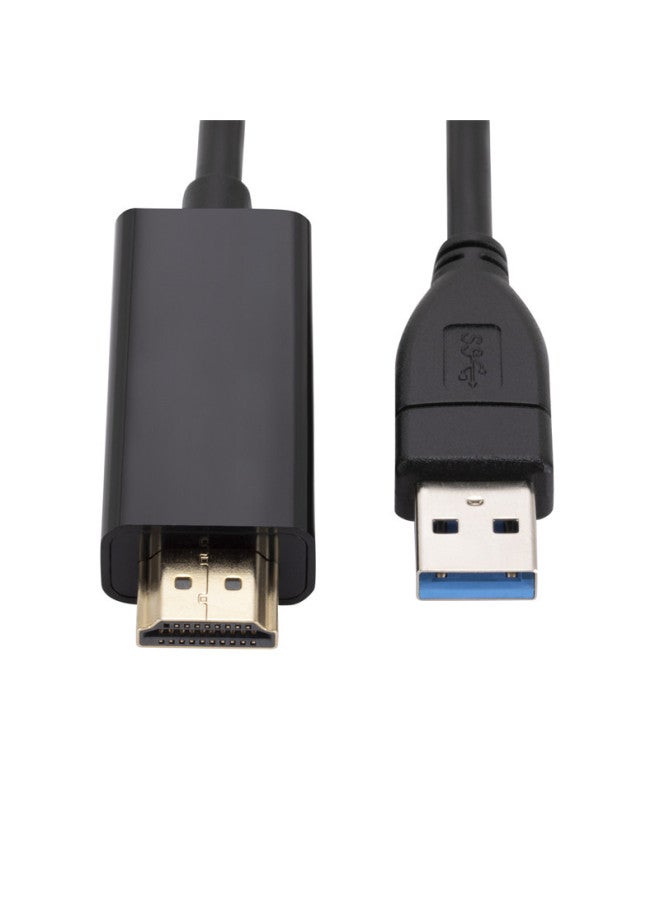 USB3.0 To HDMI Adapter Usb To HDMI 1.8m Converter 1080p Support Android Mac OS-Color:USB To HDMI Big Shell - Image 5