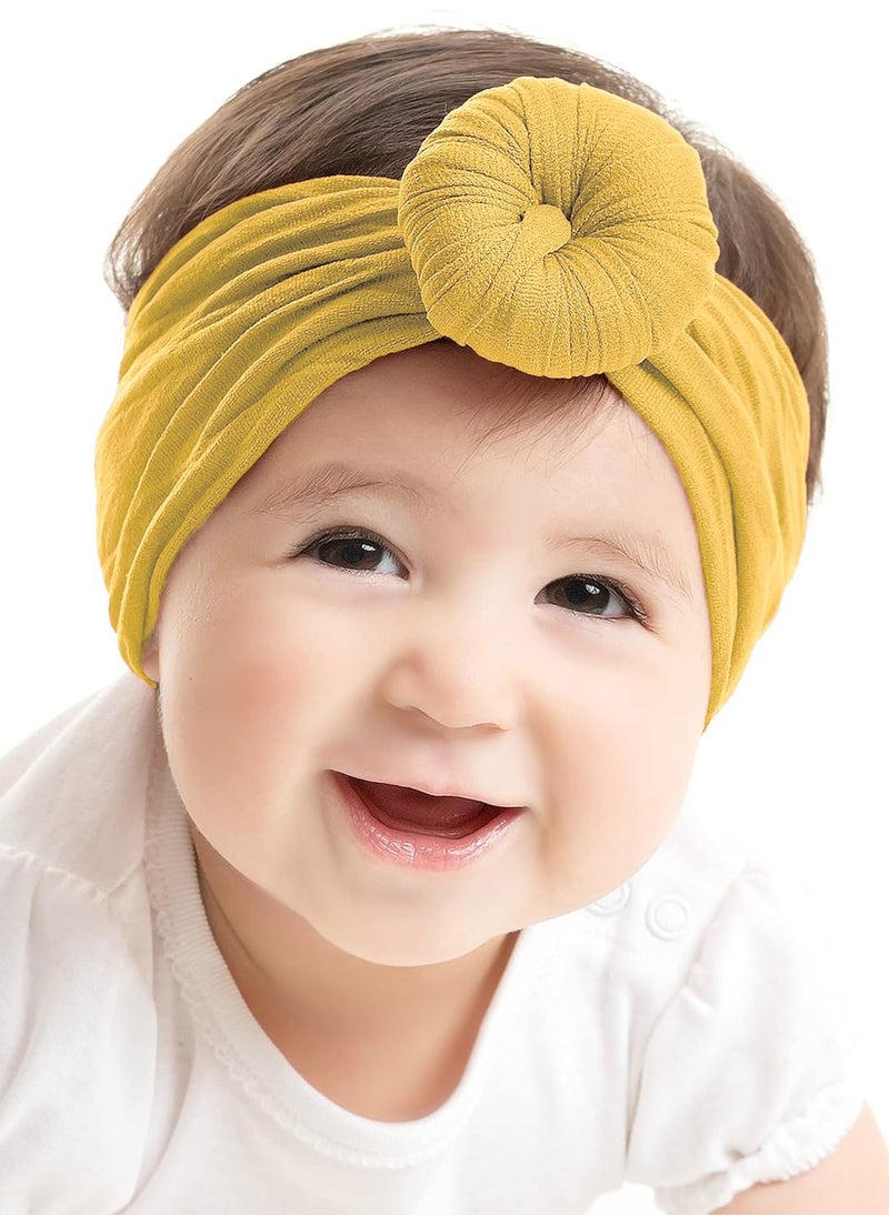 The Girl Cap Elastic Baby Headband Stretchable Nylon Assorted Hairbands Hair Accessories for Baby -Yellow - 2PCs - pzsku/Z6C827509441092AE3BCCZ/45/_/1729012812/2c2ab43b-94fe-4049-93c1-1392b51831c5