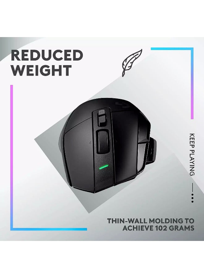 جايمنغ Logitech G502 X LIGHTSPEED Wireless Gaming Mouse – Black - Image 2