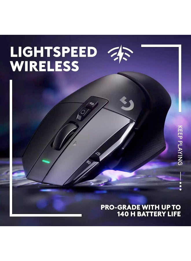 جايمنغ Logitech G502 X LIGHTSPEED Wireless Gaming Mouse – Black - Image 3