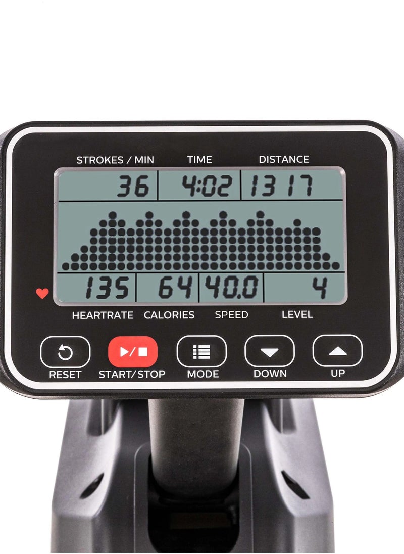 Spirit Fitness Fitness Crw800+ Rower – High-Performance, Ergonomic Rowing Machine For Full-Body Workouts, Strength, Endurance, And Cardiovascular Fitness  - Image 3
