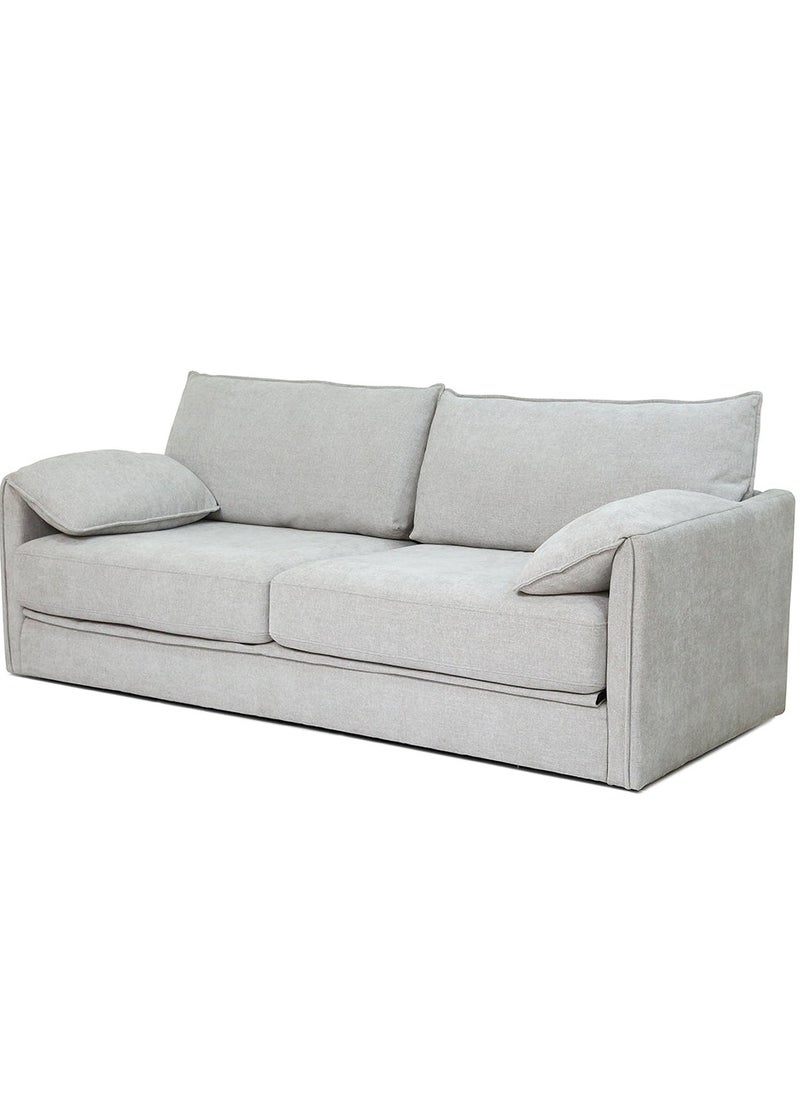VANITY LIVING VANITY LIVING EMILIA 3-Seat Sofa Bed - Grey | Convertible Sofa, Space-Saving, Comfortable Sleeper for Living Room & Guest Room  - Image 4