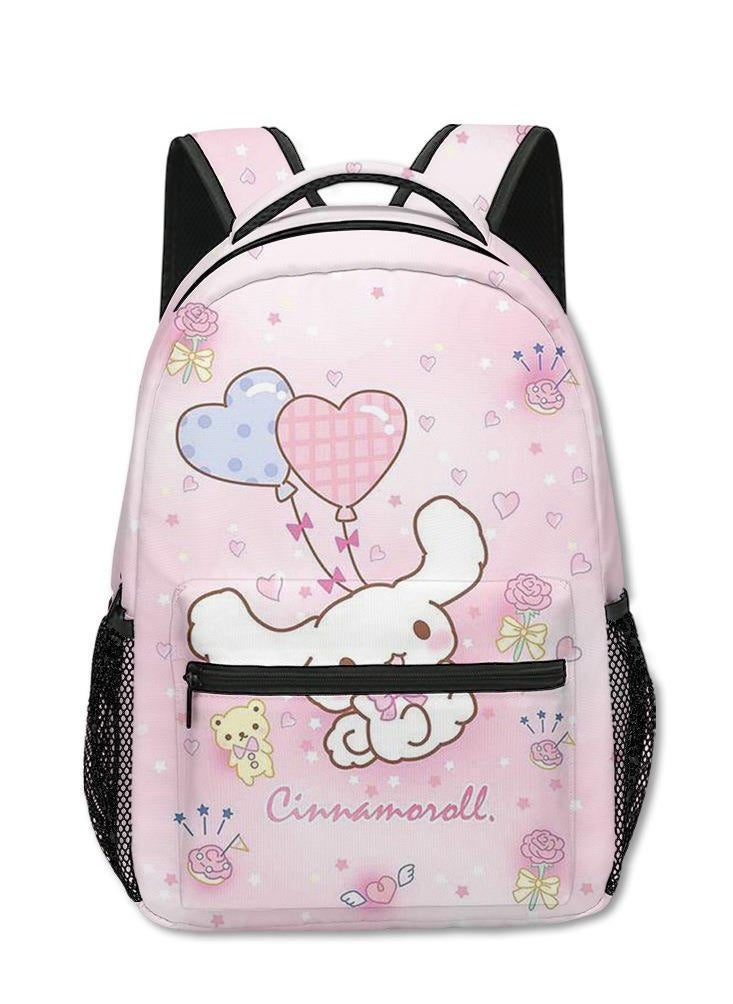Sanrio - 【 School Season 】Cinnamoroll Student Children's School bag Cartoon Backpack Back-to-school Essential 14 Inch Laptop Backpack Children's Travel Backpack Leisure Backpack Various Styles - Image 1