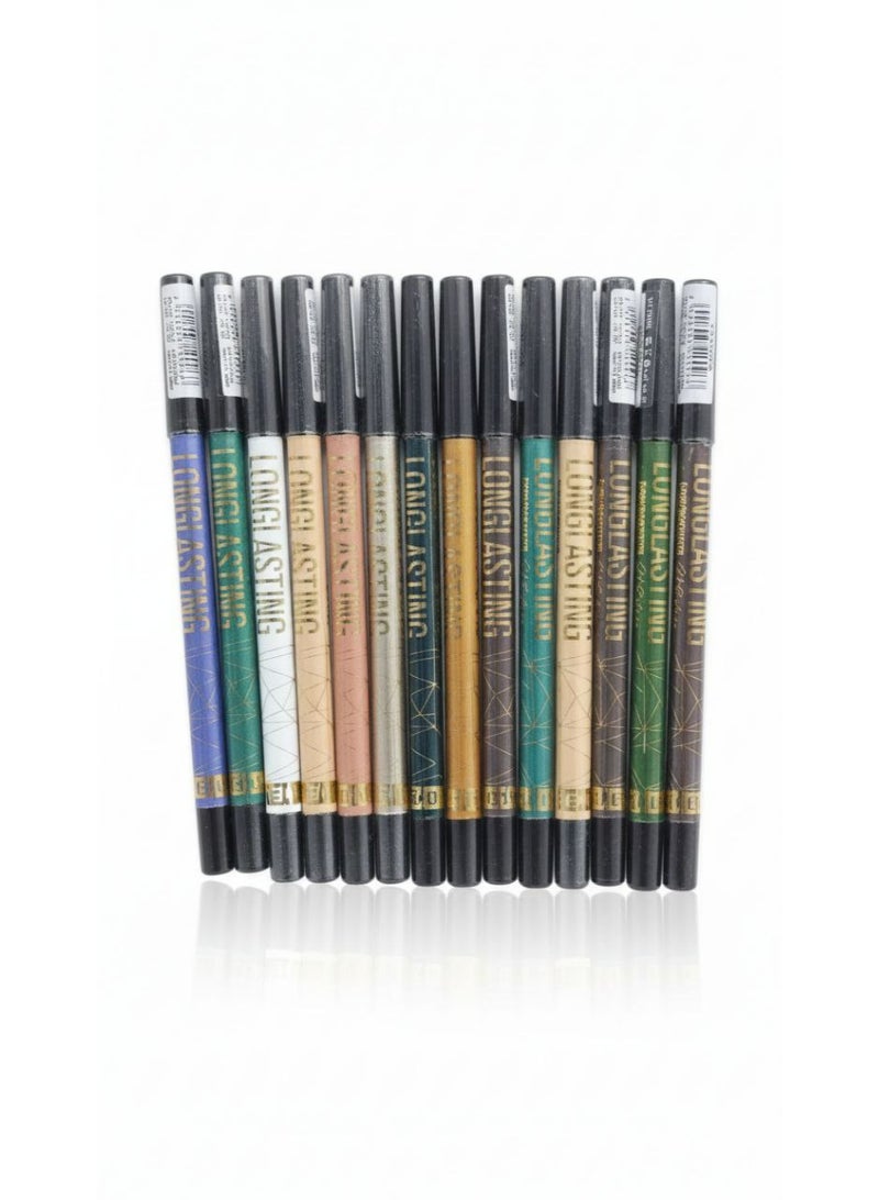 لونغ قلم كحل العين الملون من Long – تركيبة ثابتة (Longlasting) وألوان عصرية مكثفة - Image 2