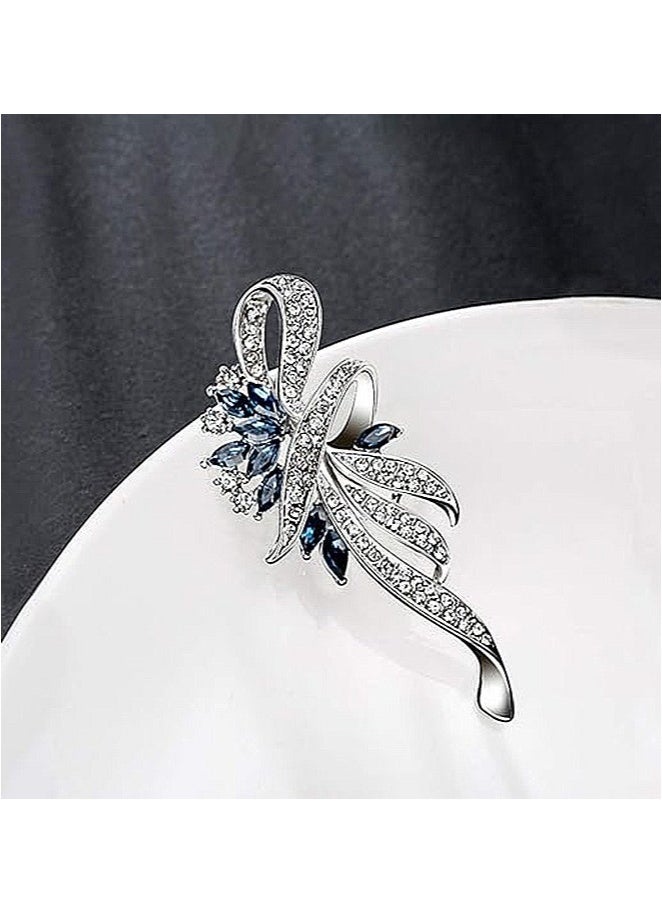 GIFT Vintage Style Flower Brooche, Anti Rust and Anti Fading Alloy Brooch Pins, Corsage Scarf Clip Women Girls  - Image 4