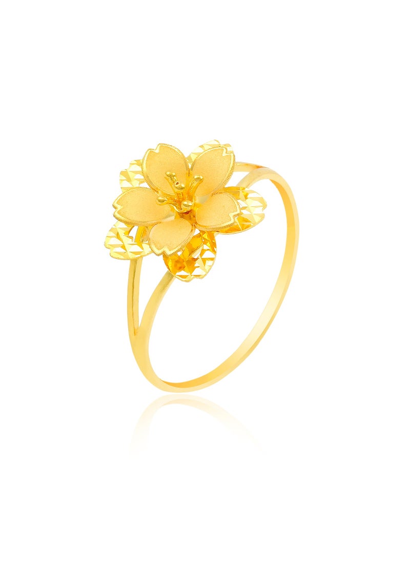 BAFLEH JEWELLERY Luxurious 22kt Gold Rings: The Ultimate Symbol of Love, Commitment, and Refinement  - Image 1