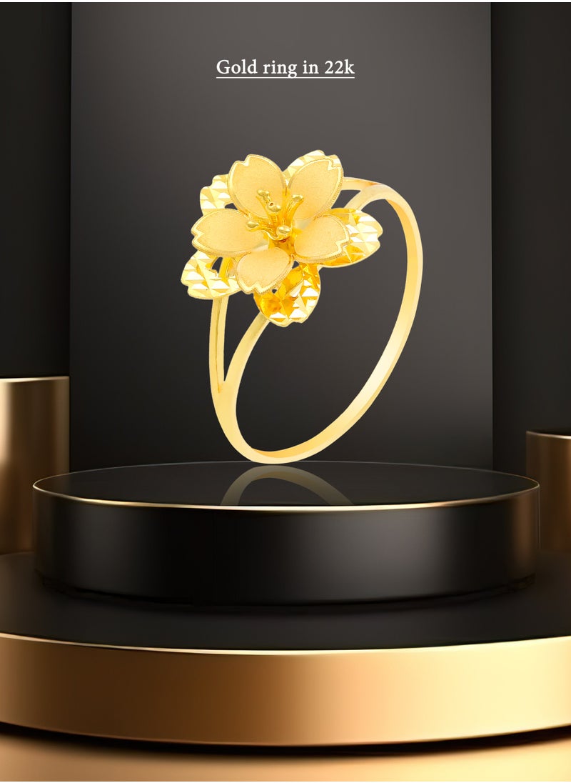 BAFLEH JEWELLERY Luxurious 22kt Gold Rings: The Ultimate Symbol of Love, Commitment, and Refinement  - Image 4
