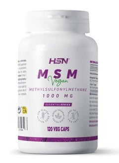 أتش أس أن MSM 1000 ملغ - 120 كبسولة نباتية  - Image 1