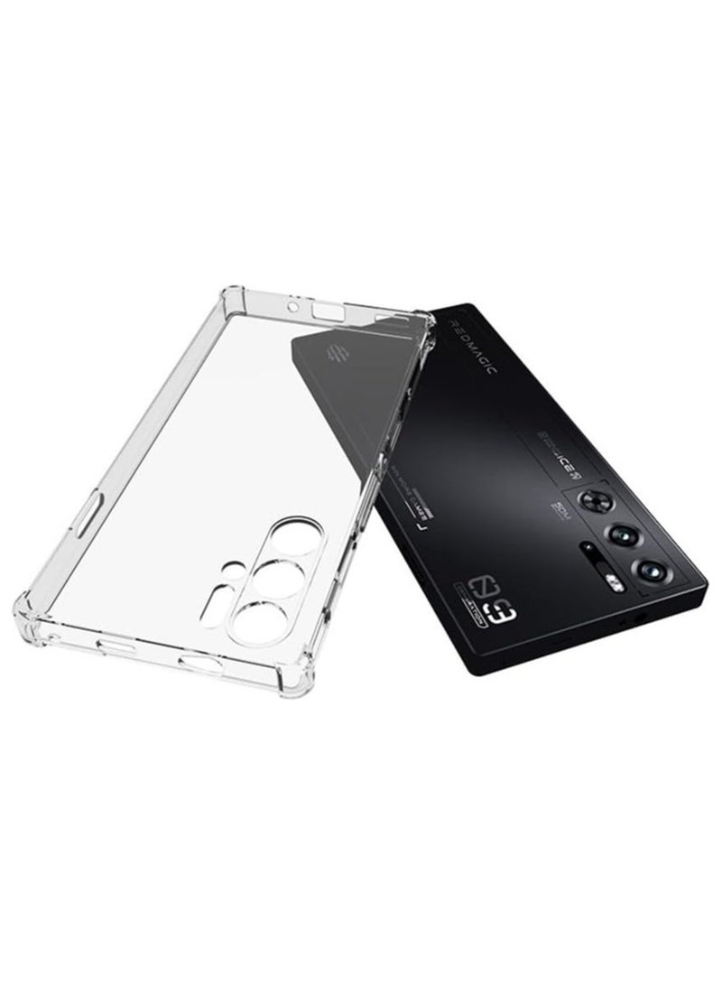 For ZTE Nubia Red Magic 9 Pro / 9 Pro+ Case, Slim 4 Corners Enhanced Shock Protection Transparent Anti-Fall Anti-Fingerprint Cover  - Image 4
