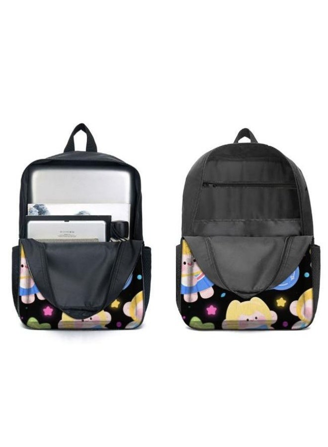 Bright Li Fire [Hot New Product] Cute Cartoon Bag Set | Shoulder + Handbag + Pencil Bag Three-piece Set | Essential for Children and Students Outdoors - 40 - Image 4