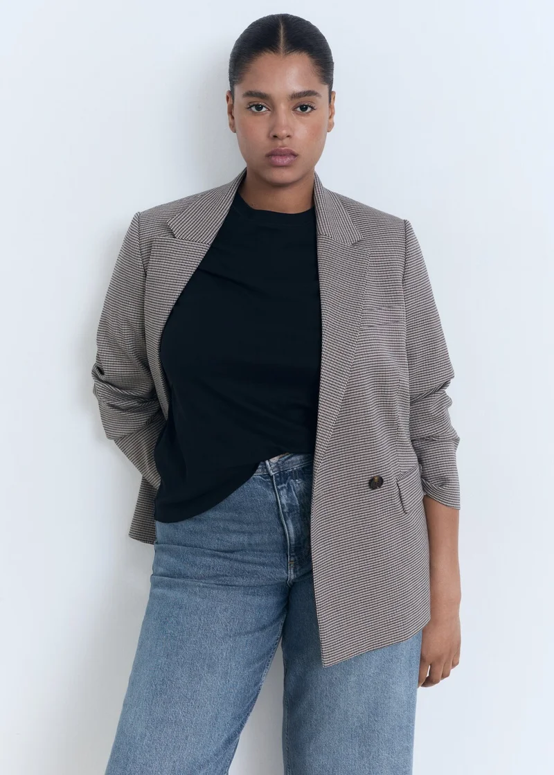 Mango  Catherin culotte high-rise jeans for Women | Best Price UAE