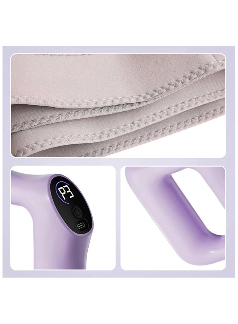 NANAO Multifunctional Full-Body Fascia Ring, Portable Electric Full-Body Fascia Ring, Adjustable Massage Mode, Long-Lasting Battery, Suitable for Abdomen, Back, Legs (Purple) - Image 5
