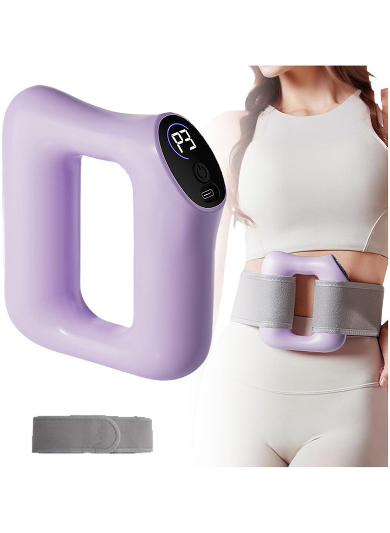 NANAO Multifunctional Full-Body Fascia Ring, Portable Electric Full-Body Fascia Ring, Adjustable Massage Mode, Long-Lasting Battery, Suitable for Abdomen, Back, Legs (Purple) - Image 1