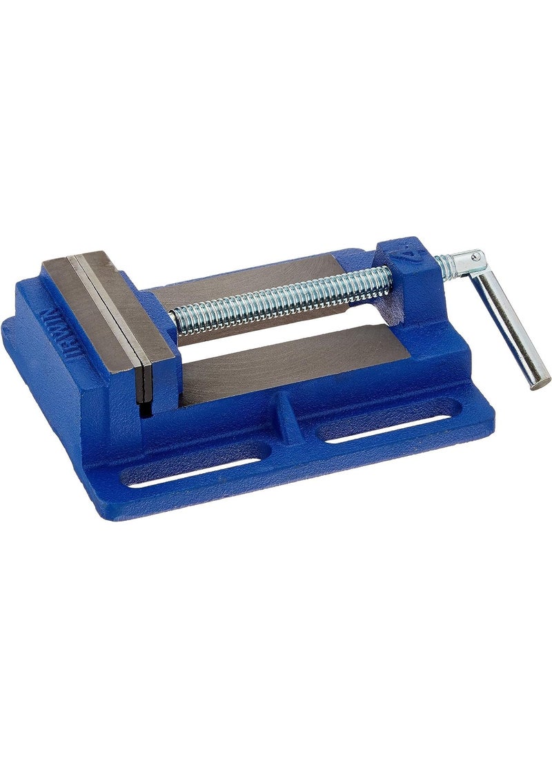 IRWIN IRWIN Drill Press Vise, 4.5” Jaw Capacity, Forged Iron for Ultimate Durability, Slotted Base for Easy Installation (226340)  - Image 1