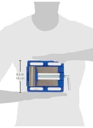 IRWIN IRWIN Drill Press Vise, 4.5” Jaw Capacity, Forged Iron for Ultimate Durability, Slotted Base for Easy Installation (226340)  - Image 5