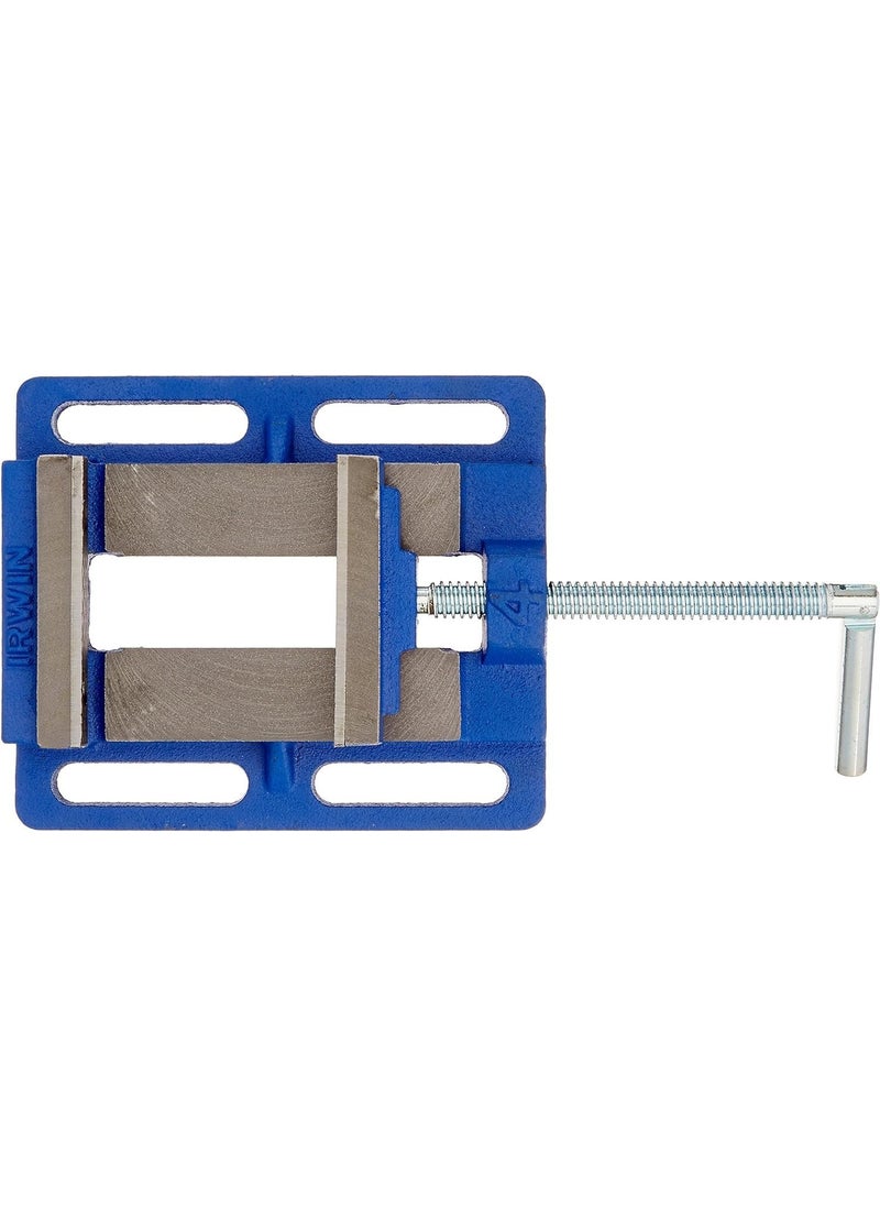 IRWIN IRWIN Drill Press Vise, 4.5” Jaw Capacity, Forged Iron for Ultimate Durability, Slotted Base for Easy Installation (226340)  - Image 3