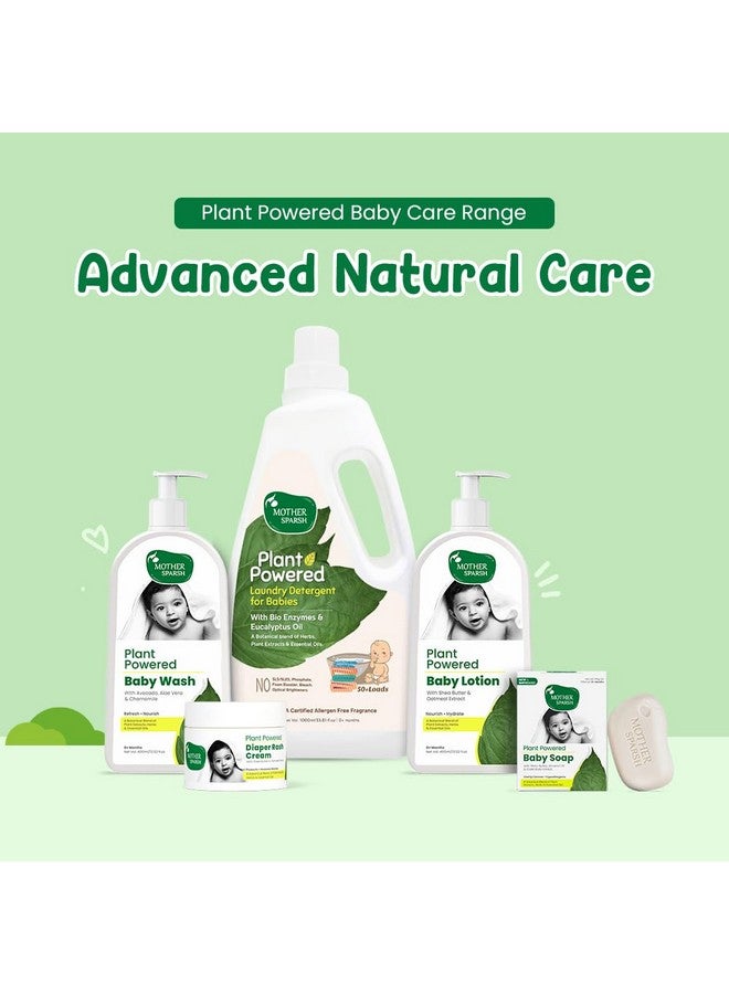 موذر سبارش منظف سائل لغسيل الملابس للأطفال من مستخلصات نباتية (2.2 لتر) مع إنزيمات حيوية وزيت الأوكالبتوس | منظف طبيعي للأطفال بدون صبغات أو مبيضات بصرية - Image 5