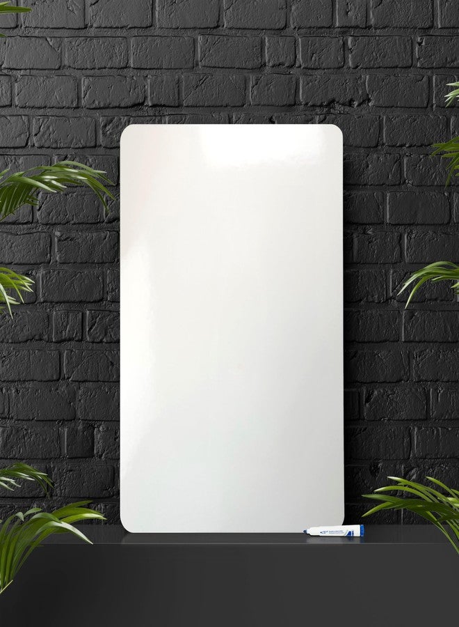 فليبسايد برودكتس لوحة بيضاء مغناطيسية قابلة للمسح الجاف من Flipside Products، مقاس 18 × 24 بوصة، بدون إطار، قابلة للتعليق، مناسبة للجدران، الفصول الدراسية، المنازل، والمكاتب - Image 4