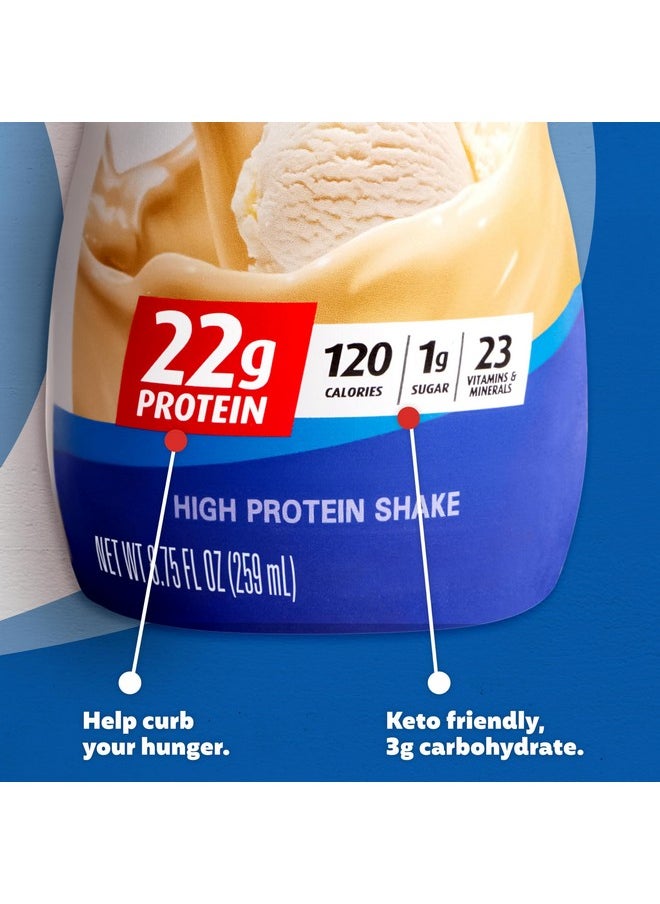 Premier Protein - Shake Minis, Vanilla, 22G Protein, 120 Calories, 1G Sugar, 8.75Fl Oz, Pack Of 12 - Image 1
